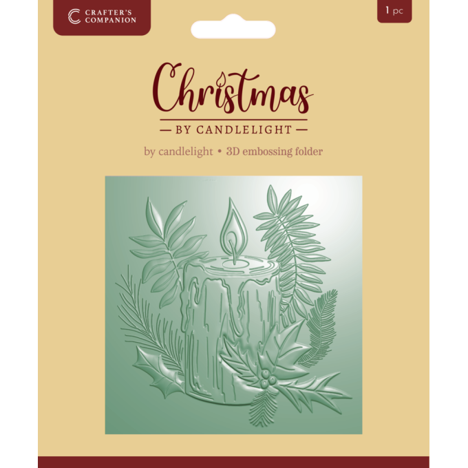 Tekstuurplaat "Jõuluküünal"