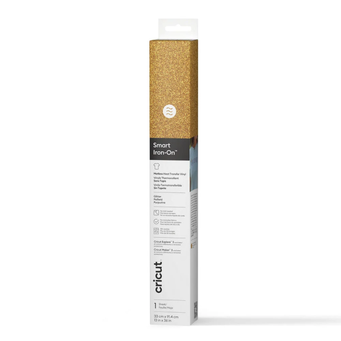 Smart Iron-On Glitter Gold 0,9 m