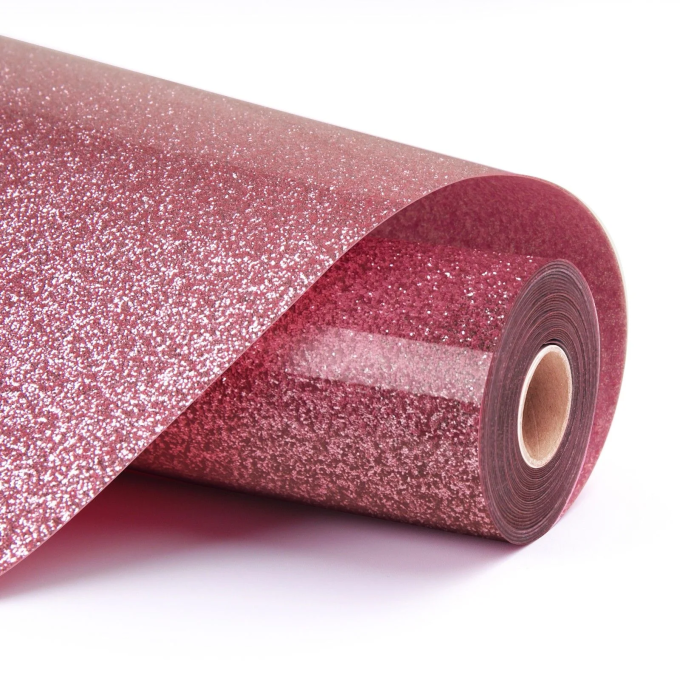 LOKLiK HTV Glitter Pink 0,9 m