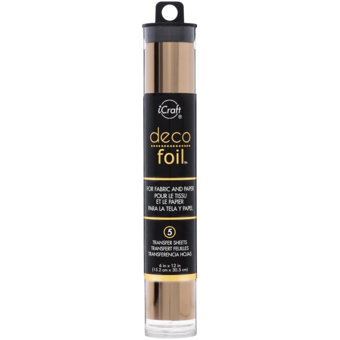 Fooliolehed kangale ja paberile, Rose Gold
