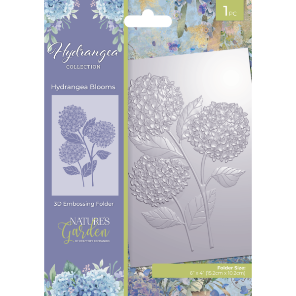 Tekstuurplaat "Hortensia"
