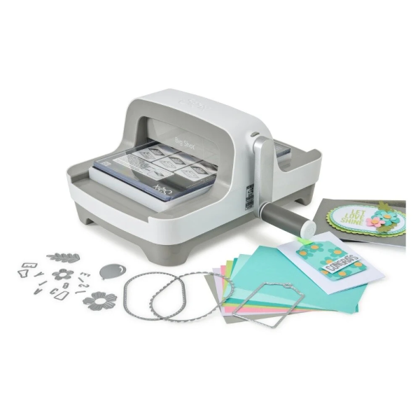 Sizzix Big Shot Starter Kit White & Grey