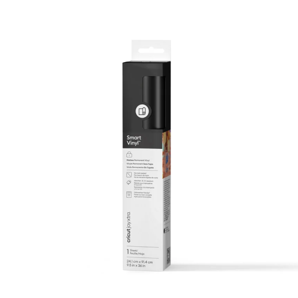 Cricut Joy Xtra Smart püsiv vinüül, Matte Black