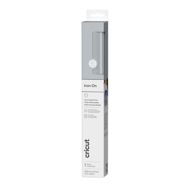 Cricut Glitter Iron-On, Silver