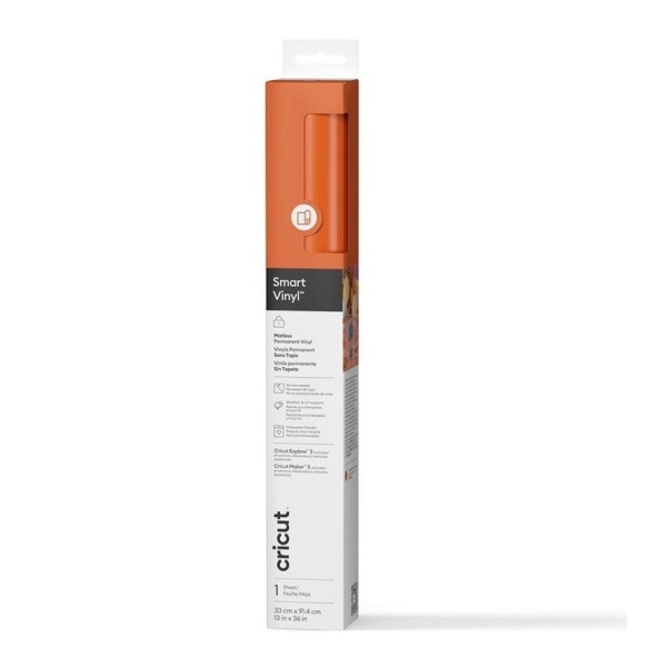 Cricut Smart Vinyl Permanent Orange