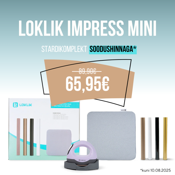 LOKLiK ImPress Mini 3 Lavender Purple komplekt