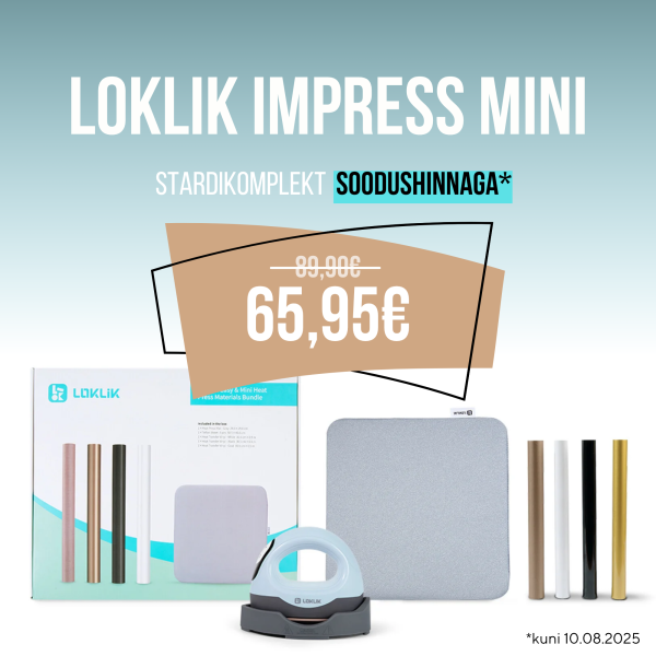 LOKLiK ImPress Mini 3 Bubble Blue komplekt