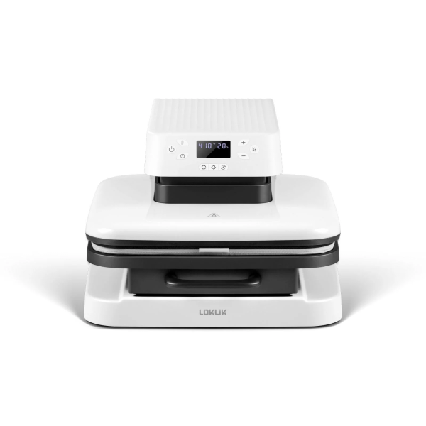 LOKLiK Auto Heat Press, White