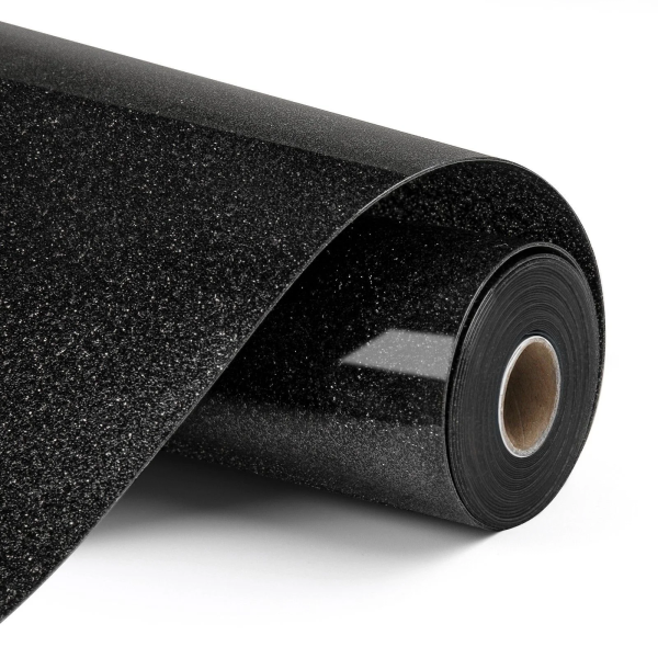 LOKLiK HTV Glitter Black 0,9 m