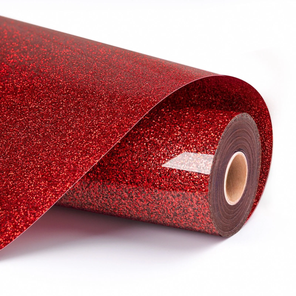 LOKLiK HTV Glitter Red 0,9 m