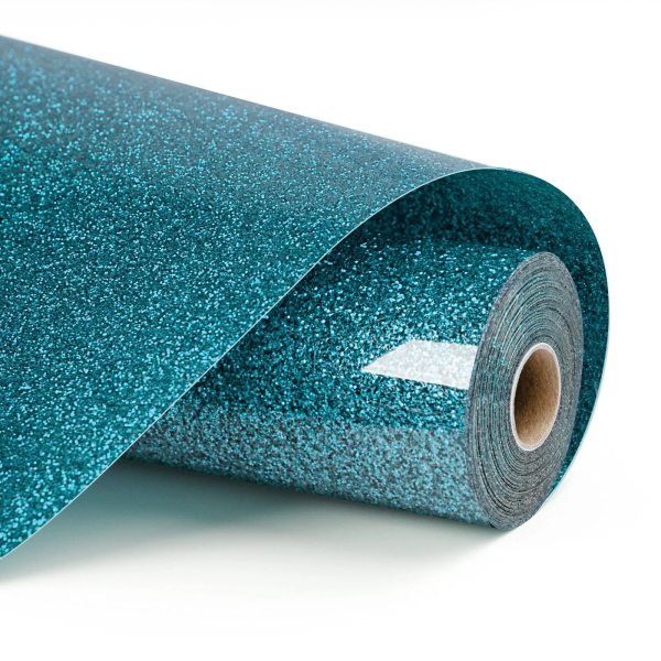 LOKLiK HTV Glitter Light Blue 0,9 m