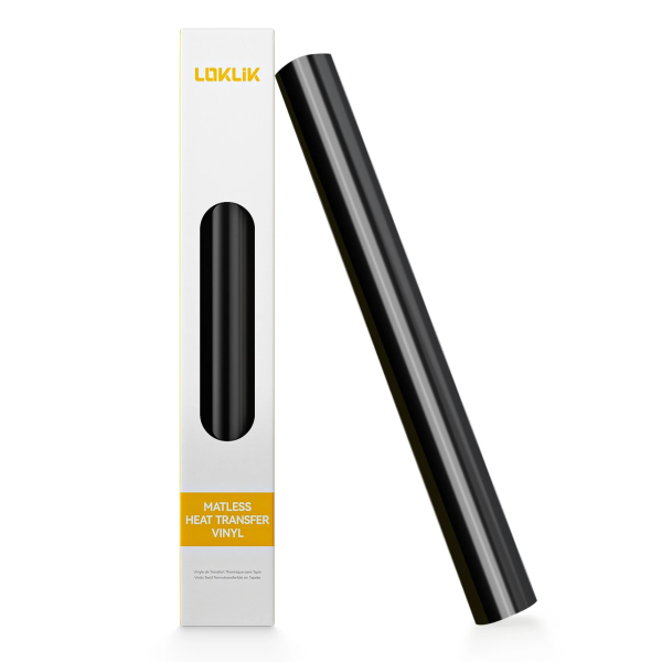 LOKLiK Matless HTV Glossy Black 1,5 m
