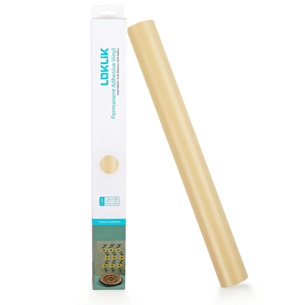 LOKLiK püsiv vinüül Matte Beige 1,8 m