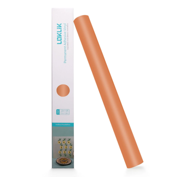 LOKLiK püsiv vinüül Matte Orange 1,8 m