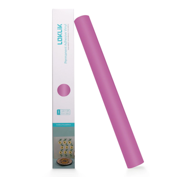 LOKLiK püsiv vinüül Matte Fuchsia, 1,8 m