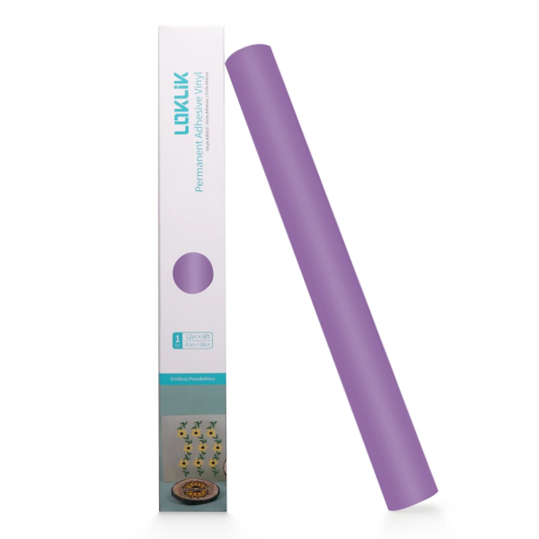 LOKLiK püsiv vinüül Matte Light Purple 1,8 m