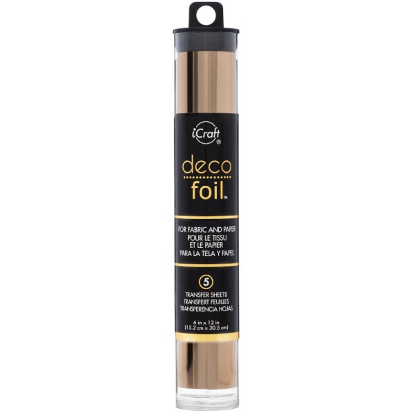 Fooliolehed kangale ja paberile, Rose Gold