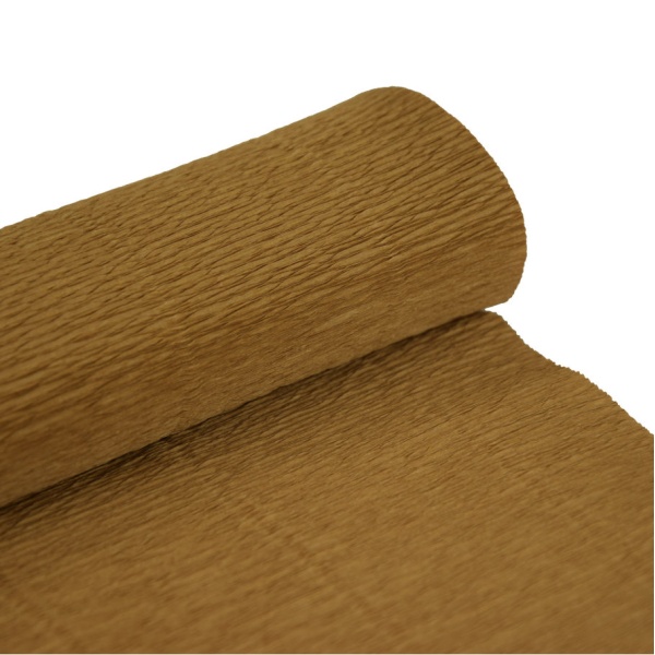 Itaalia krepp-paber, Nut Brown 180 g/m²