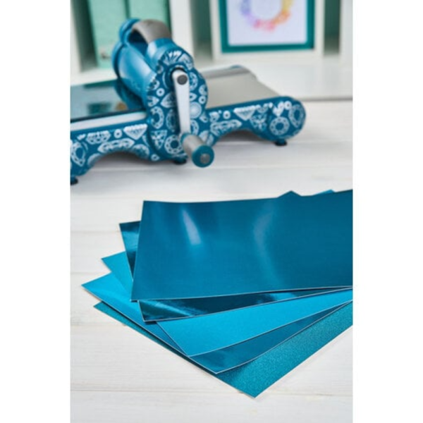 Sizzix Surfacez Opulent Cardstock A4 Teal