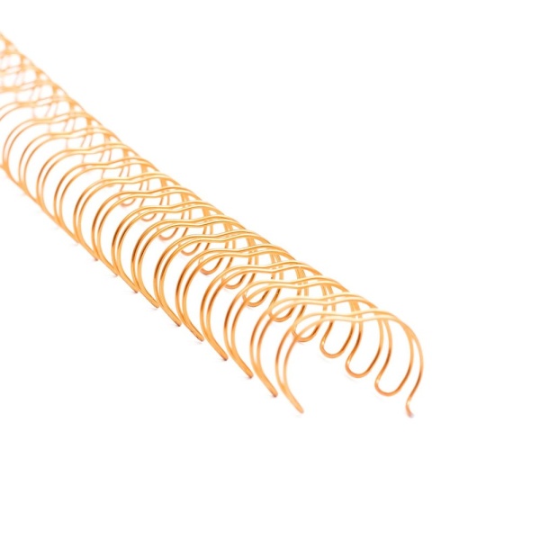 Köitespiraalid, Rose Gold 4 tk, 1,58cm