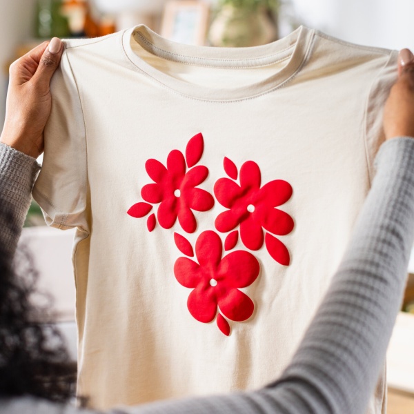 Cricut Puff Iron-On, Black