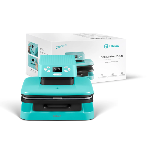 LOKLiK Auto Heat Press, Blue