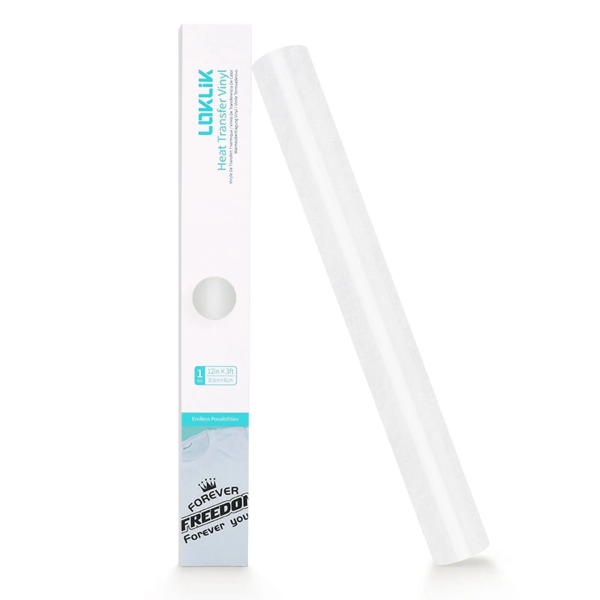 LOKLiK HTV Glitter White 0,9 m