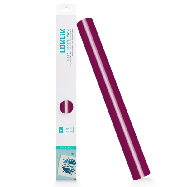 LOKLiK HTV Basic Rose Red 1,8 m