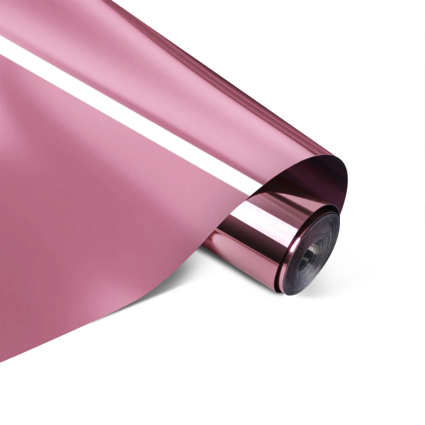LOKLiK püsiv vinüül peegel metallik Rose Gold 1,8 m