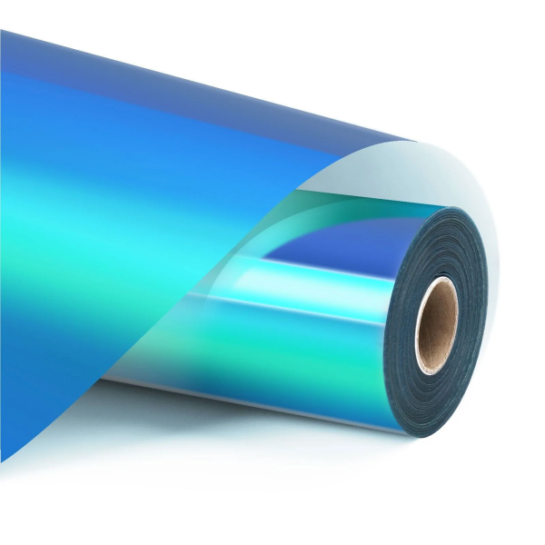 LOKLiK püsiv vinüül Holo Aqua Blue 0,9 m