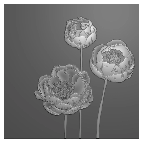 Tekstuurplaat "Lilled"