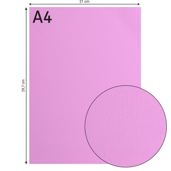 Tekstuurne kartong Hydrangea, 216 g/m², A4
