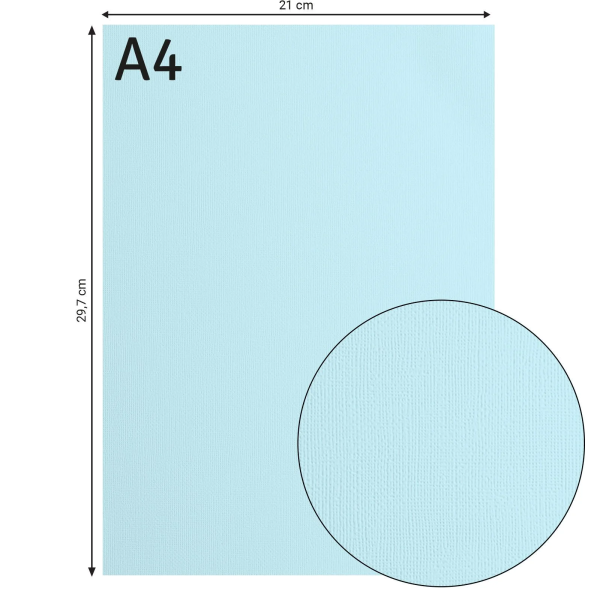 Tekstuurne kartong Ocean, 216 g/m², A4